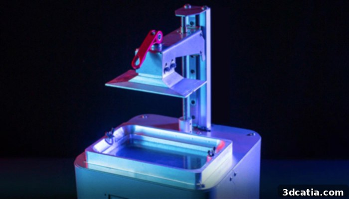 Zoom Maker affordable 2K SLA 3D printer