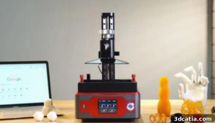 Paladin affordable LCD resin 3D printer
