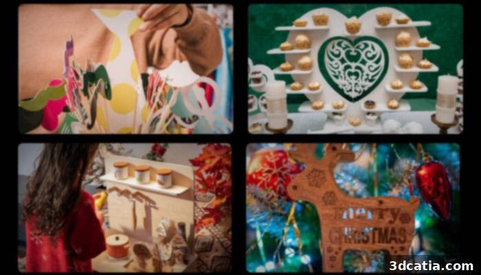 Examples of diverse laser cut and engraved projects created with the xTool S1