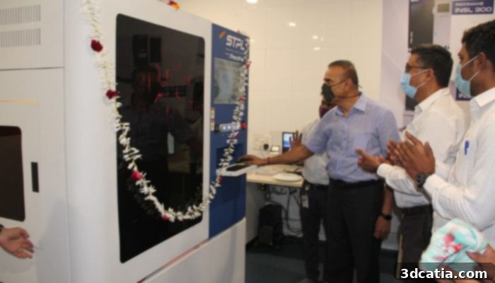 STPL3D, an Indian 3D printer manufacturer, with their industrial SLA solution.