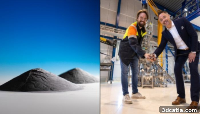 emission-free steel powder