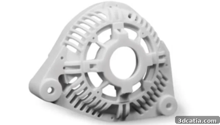 3D Printed components with DuraForm® FR 100 (Photo Credits: 3D Systems)