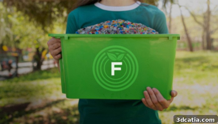 Filamentive PLA recycling initiative for 3D printing waste
