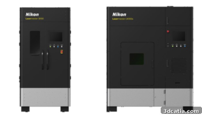 Nikon's DED 3D printer and scanner for industrial applications