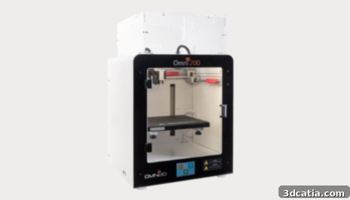 Compact industrial 3D printers from OMNI3D