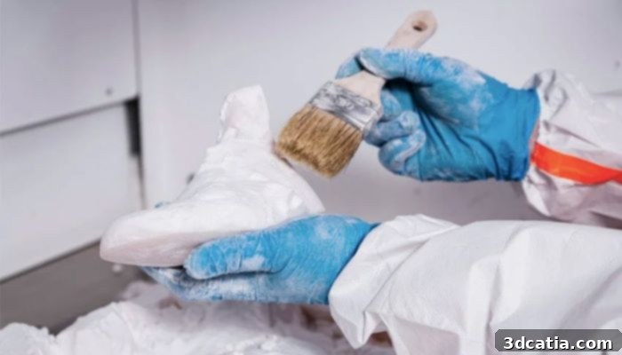 Post-processing is a crucial step in all powder-based 3D printing processes.