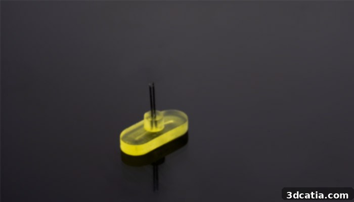 Close-up of the IMcoMET cap showing integrated microneedles.