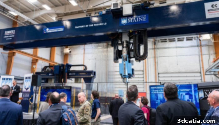 UMaine's 'Factory Of The Future 1.0' Debuts World's Largest 3D Printer 2 University of Maine's FoF 1.0 3D Printer