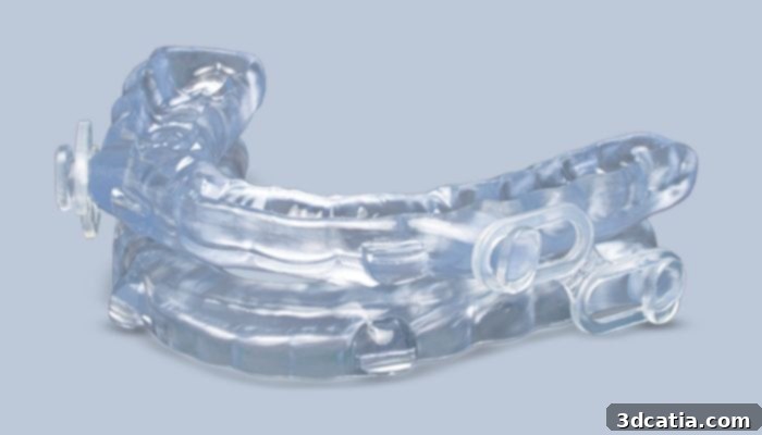 Silent Nite 3D Sleep Appliance for sleep apnea treatment