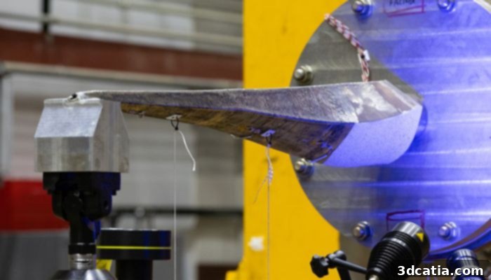 A 3D printed stainless steel tidal turbine spar, demonstrating the precision and complexity achievable with additive manufacturing for marine energy components.