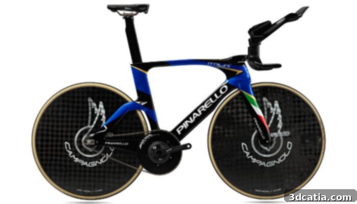 Pinarello Bolide HR C 3D Printed Bike