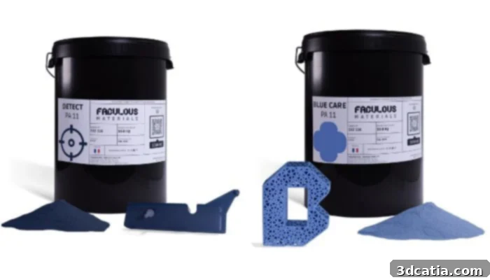 The French company Fabulous develops food-safe PA11 materials.
