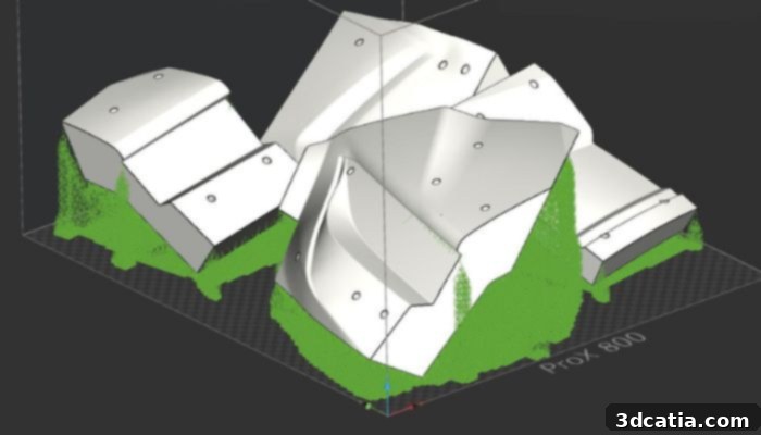 Stewart-Haas Racing, 3D Systems, NASCAR, 3D printing, aerodynamics, Ford Mustang Dark Horse