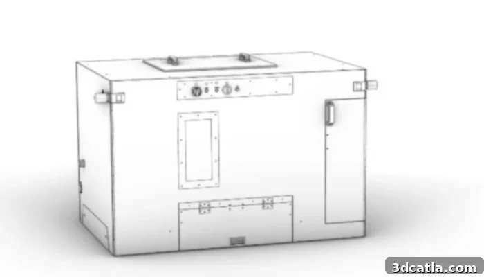 Pulvermeister Typ 5 finishing system for 3D printed parts