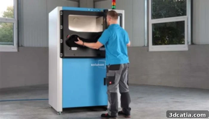 Solukon SFM-AT350-E metal depowdering system