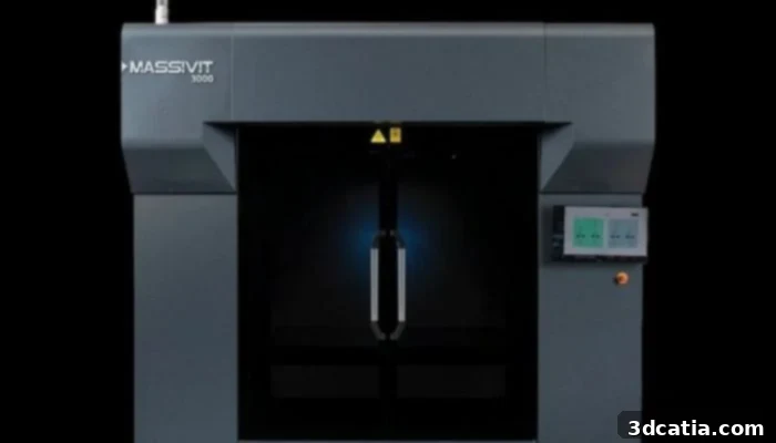 Massivit 3000 large format 3D printer