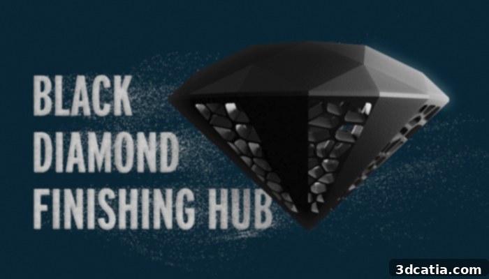 DyeMansion Black Diamond Finishing Hub