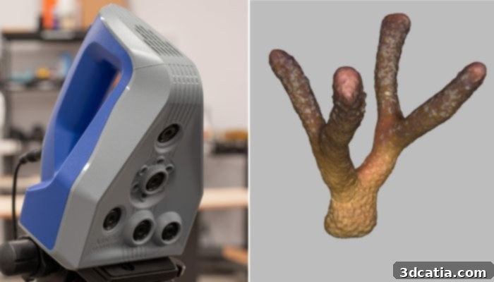 Artec 3D Spider Scanner for Marine Research