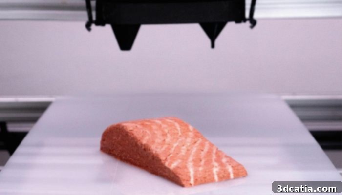 Revo Foods' The Filet, 3D Printed Plant-Based Salmon