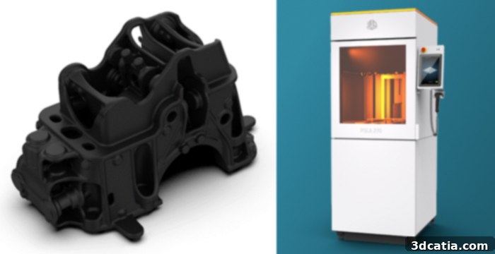 PSLA 270 3D Systems industrial resin 3D printer speed