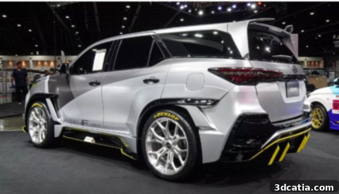 Toyota Hyper-F concept car featuring Tafnex