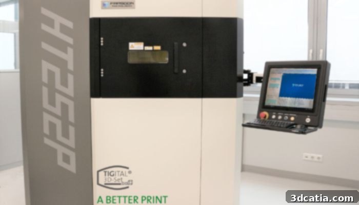 TIGER Coatings using Farsoon HT252P for spare parts production