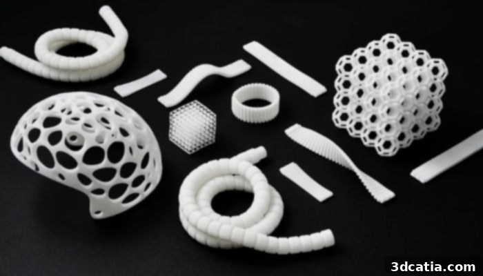 Shapeways bankruptcy, showcasing parts made by Shapeways