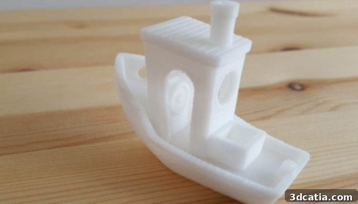 UP Mini 2 - 3DBenchy in ABS