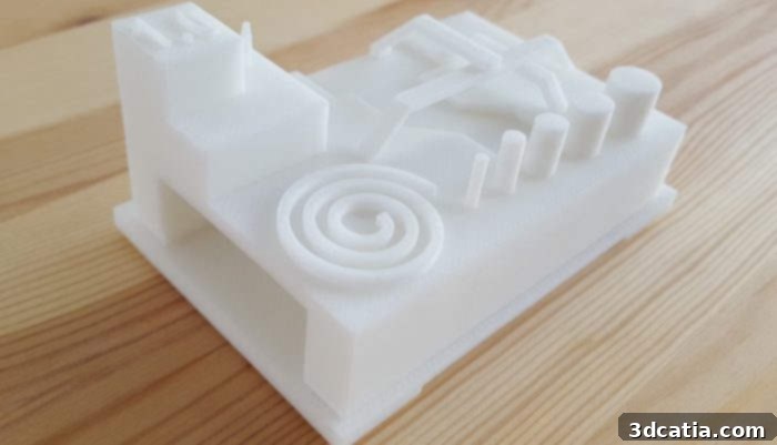 UP Mini 2 - Makerbot Torture Test in ABS
