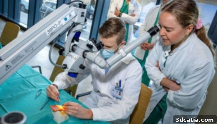 3D Printed Artificial Eyelids for Surgical Training