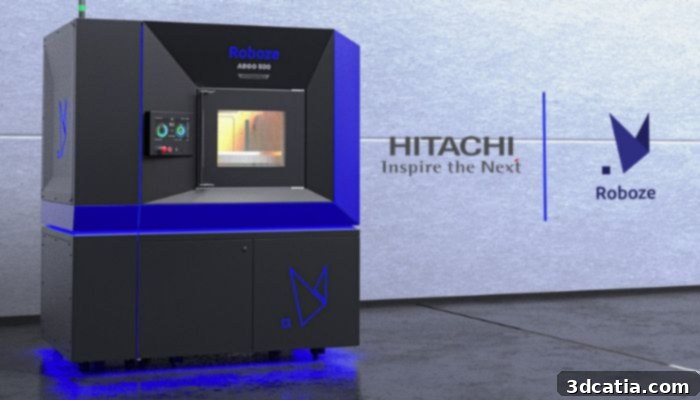 The Roboze ARGO 500 3D printer