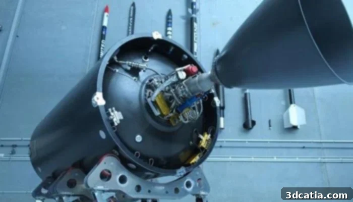 Rutherford engine by Rocket Lab, showcasing numerous 3D printed components