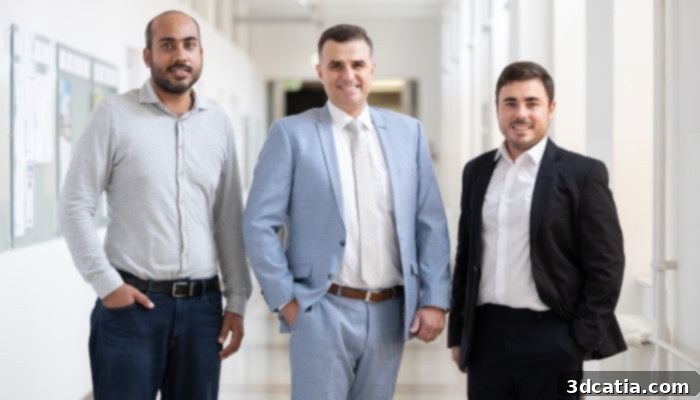 Researchers Awais Awan, Sergio Amancio, and Gean Marcatto from TU Graz, discussing their AddJoining research.
