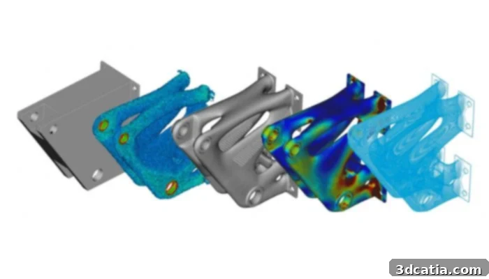 Topology optimization for lightweighting