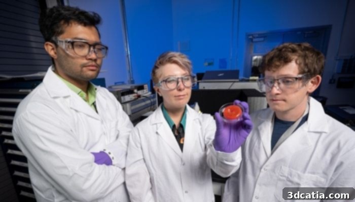 LLNL research team behind Microwave Volumetric Additive Manufacturing