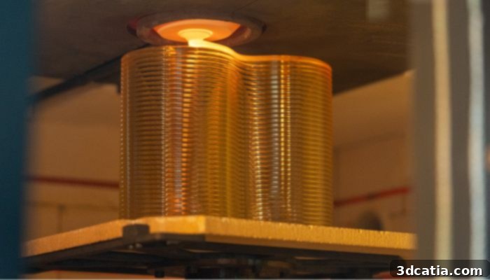 MIT engineers 3D print glass bricks with custom G3DP3 printer.