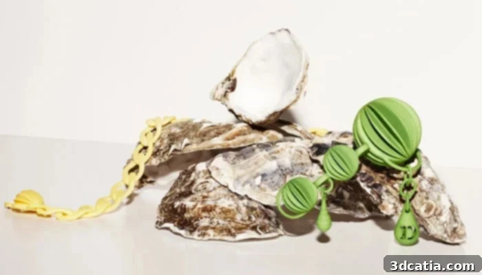 Diana Law 3d printed jewelry