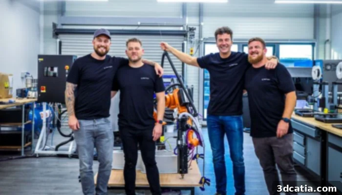 The Rapid Fusion team including Jake Hand (on the far left)