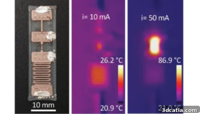 MIT researchers 3D printed semiconductor-free logic gates and resettable fuses using copper-doped polymer.