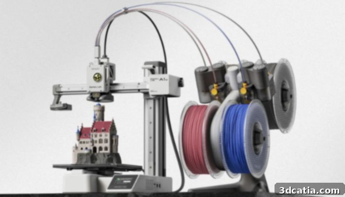 The A1 mini is hailed as a great 3D printer for beginners!