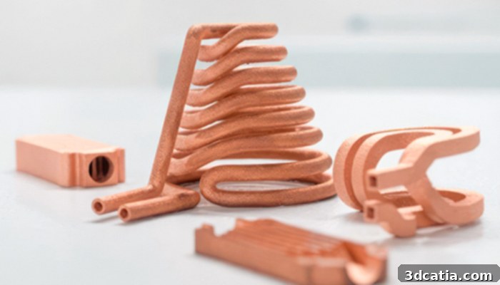 Companies developing copper alloys and compatible 3D printing solutions