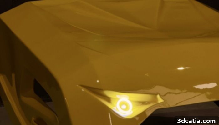 Large construction machine hood 3D printed on Lines SONIC machine.