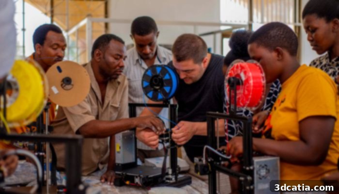 Creality’s humanitarian project in Tanzania
