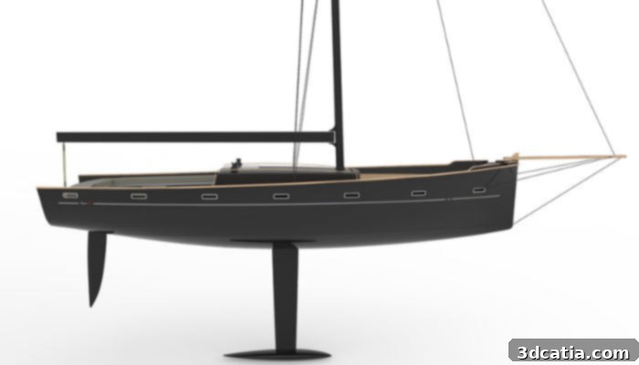 Livrea Yachts' 3D printed sailing yacht for MINI TRANSAT regatta