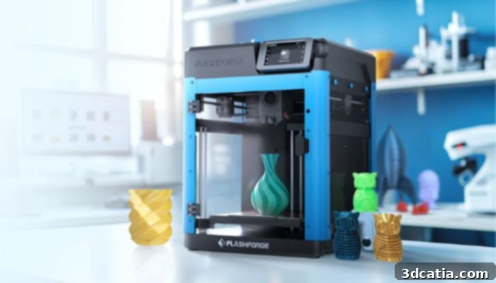 The 5M Adventurer 3D printer