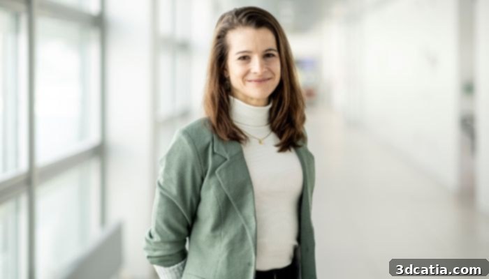 Dr. Nicole Kleger, CTO and co-founder of sallea