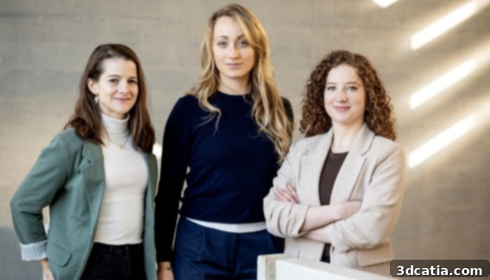 The three women leading the sallea team