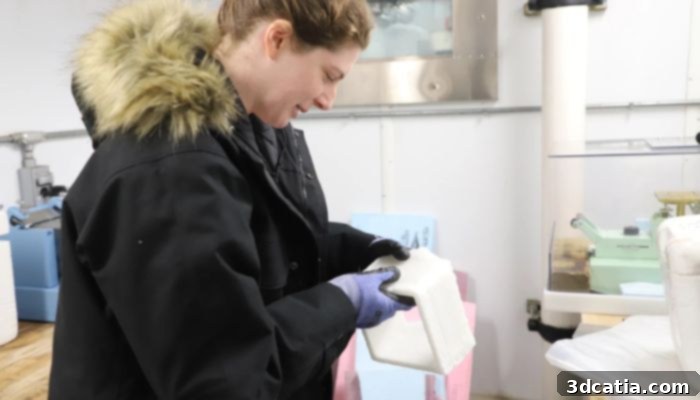 Ice Dollhouse 3D Printed by US Army Scientists