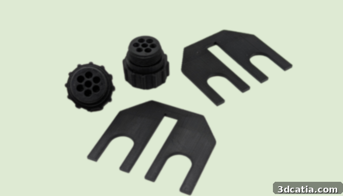 Mechnano ESD materials for 3D printing