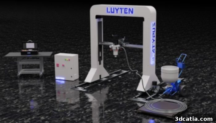 Luyten 3D Platypus construction 3D printer